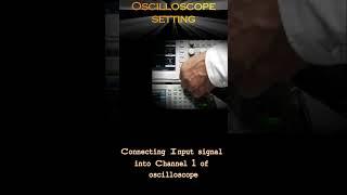 Oscilloscope and Signal generator || Short video || Vibration signal