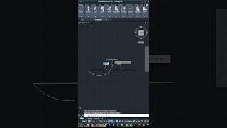 AutoCAD arc 3-point command