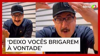 Ratinho convida Marçal e Datena para o seu programa após cadeirada em debate: ‘Eu deixo brigar’