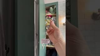 Bathroom Cupboard Reset #housecleaning #cupboardorganization #organisewithme #littlehouse #storage