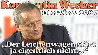 Zum Welthospiztag: KONSTANTIN WECKER ü. Lebensende u. Tod seiner Mutter (Interview 2007)