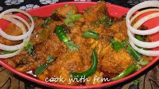 Chicken Roast || Chicken Ghee Roast (Dry) || An Amazing Innovative Recipe By Fem || A Must Try