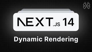 Next.js 14 Tutorial - 53 - Dynamic Rendering