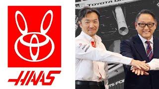 TOYOTA RETURNS TO FORMULA ONE WITH HAAS