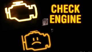 Как убрать ошибку "ЧЕК" CHECK ENGINE ,??!