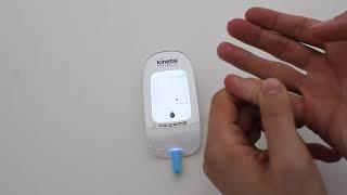 How to use a glucose meter - Kinetik Wellbeing Blood Glucose Monitoring System (AG-607)