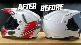 Amazing DIY Helmet Sticker Graphics!