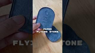 Squid Game Flying stone 🪦Biseokchigi🪨 out of paper #diy #squidgame2