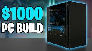 $1,000 Gaming PC Build - Ryzen 5 3600x RX 5700 (w/ Benchmarks)