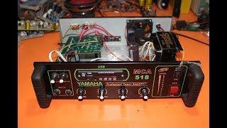 how to repair amplifier no power?