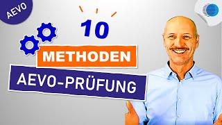 Kannst du diese 10 Methoden im AEVO-Fachgespräch erklären?