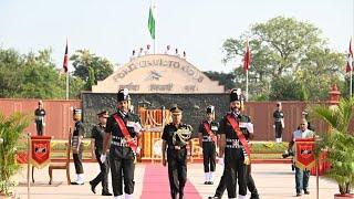 Lt Gen BS Raju relinquishes command of South Western Command in Jaipur