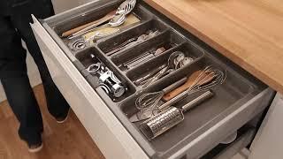 Hidden Drawer for Cutlery for Modular Kitchen, Smart Modular Kitchen