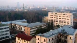 Площадь Курчатова. Весна. Дождь. Снег