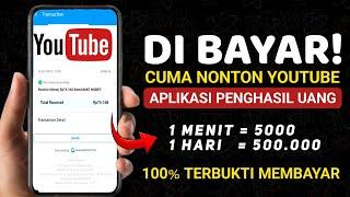 CUMA NONTON VIDEO YOUTUBE DI BAYAR SALDO DANA‼️ APLIKASI PENGHASIL UANG SALDO DANA TERBARU 2024