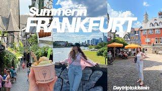 Frankfurt vlog  day trip to Idstein and Rüdesheim am Rhein • Summer days in Germany