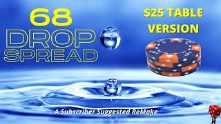 Winning Subscriber Suggested Classic Craps Betting Strategy Re-Make: 68 Drop Spread (for $25 Tables)