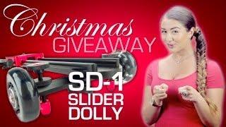 SD-1 Kamerar Slider Dolly CHRISTMAS GIVEAWAY (CLOSED)