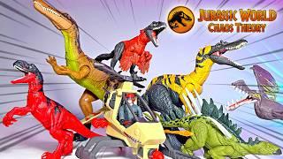 NEW CHAOS THEORY TOYS! Jurassic World Dinosaur Toys - Atrociraptor, Huayangosaurus, Thapunngaka