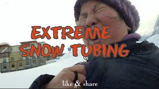 EXTREME SNOW TUBING / VALCARTIER, QUEBEC #winter