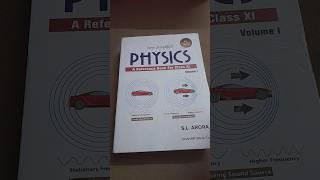 S.L.ARORA book volume I | class XI physics book | #books #cbse#physics #science