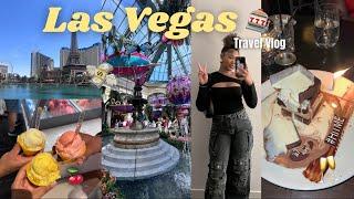 LAS VEGAS VLOG: dads b-day, eating @catch, shopping️, area 15, eating, +more 