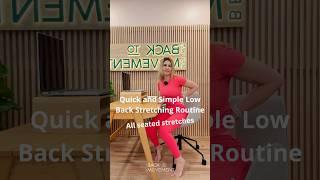 Desk Exercises For Low Back Pain Relief