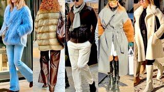 COLD NOVEMBER 2024 ️ITALIAN STREET STYLE VERONA SHOPPING WALK WINTER FASHION #vanityfair