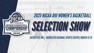 2025 NJCAA DIII Women's Basketball Selection Show