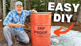 EASIEST Way to Build a FARADAY CAGE that is EMP Proof