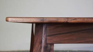 Making an Extending Dining Table with Butterfly Leaf