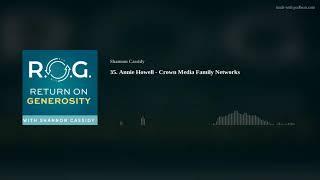 35. Annie Howell - Crown Media Family Networks