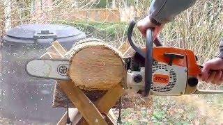 Stihl 024AV Wood Boss vs. Ash