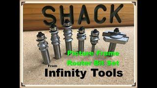 Infinity Picture frame router bit set