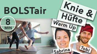 BOLSTair® Warm Up | Knie & Hüfte aufwärmen vor dem Sport | zu Hause, im Gym oder unterwegs