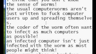 The secret of computerworms