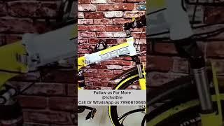 BMW X6 Foldable Bicycle | Yellow Edition 21 Shimano Gear Imported Cycle #Shorts | TCH Store
