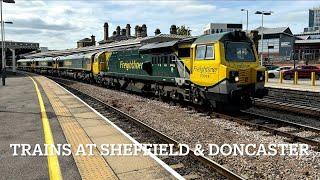 Trains at Sheffield & Doncaster