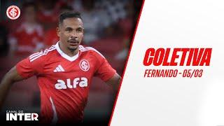 Entrevista coletiva | Fernando - 05/03/2025