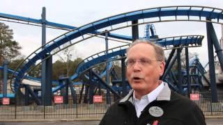 Six Flags Over Georgia Park President Batman Backwards Interview