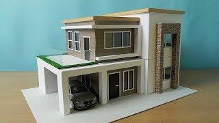 DIY Simple Miniature House | Modern House Model