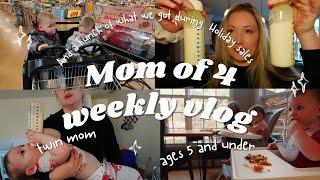 twin mom days in the life  family vlog // mom of 4 vlog