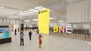 Brisbane Airport’s future International Terminal revealed