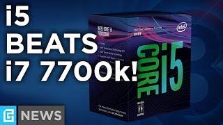 Coffee Lake i5 Beats i7 7700k In Games!!