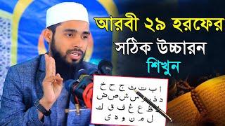 আরবী ২৯ হরফ শিখুন ।। ক্বারী এনামুল হাসান সাদী ।। Arabic 29 horof education