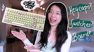 Chronic overthinker builds her first custom mechanical keyboard | Guide for beginners