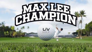 LIV Golf 2024: Max Lee's Epic Win & Season Highlights!