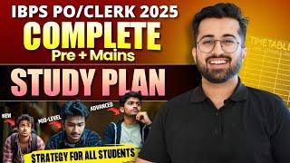 IBPS PO & Clerk 2025 Strategy | Pre + Mains | For New, Mid-Level & Advanced Students | Aashish Arora