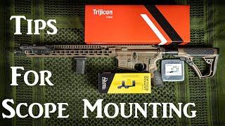 Tips & Tools for Mounting Rifle Scope - Level Your Optic