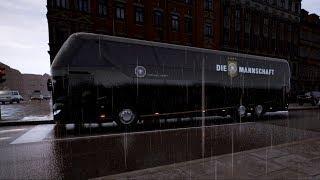 Fernbus Simulator | Mucha Lluvia de Hamburgo a Schwerin, Alemania